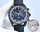 Swiss Replica Omega Speedmaster Watch D-Blue Dial Black Bezel Black Leather Strap (1)_th.jpg
